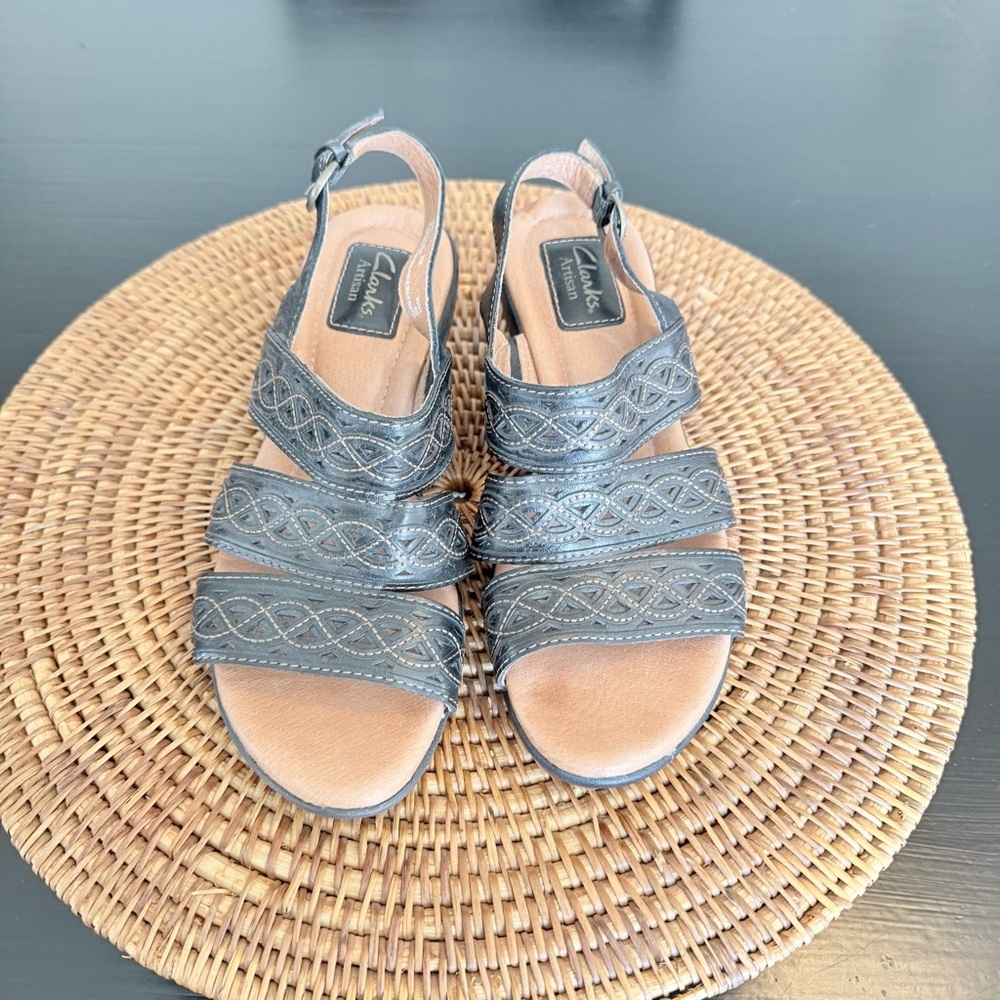Clarks Women's Black‎ Sandals